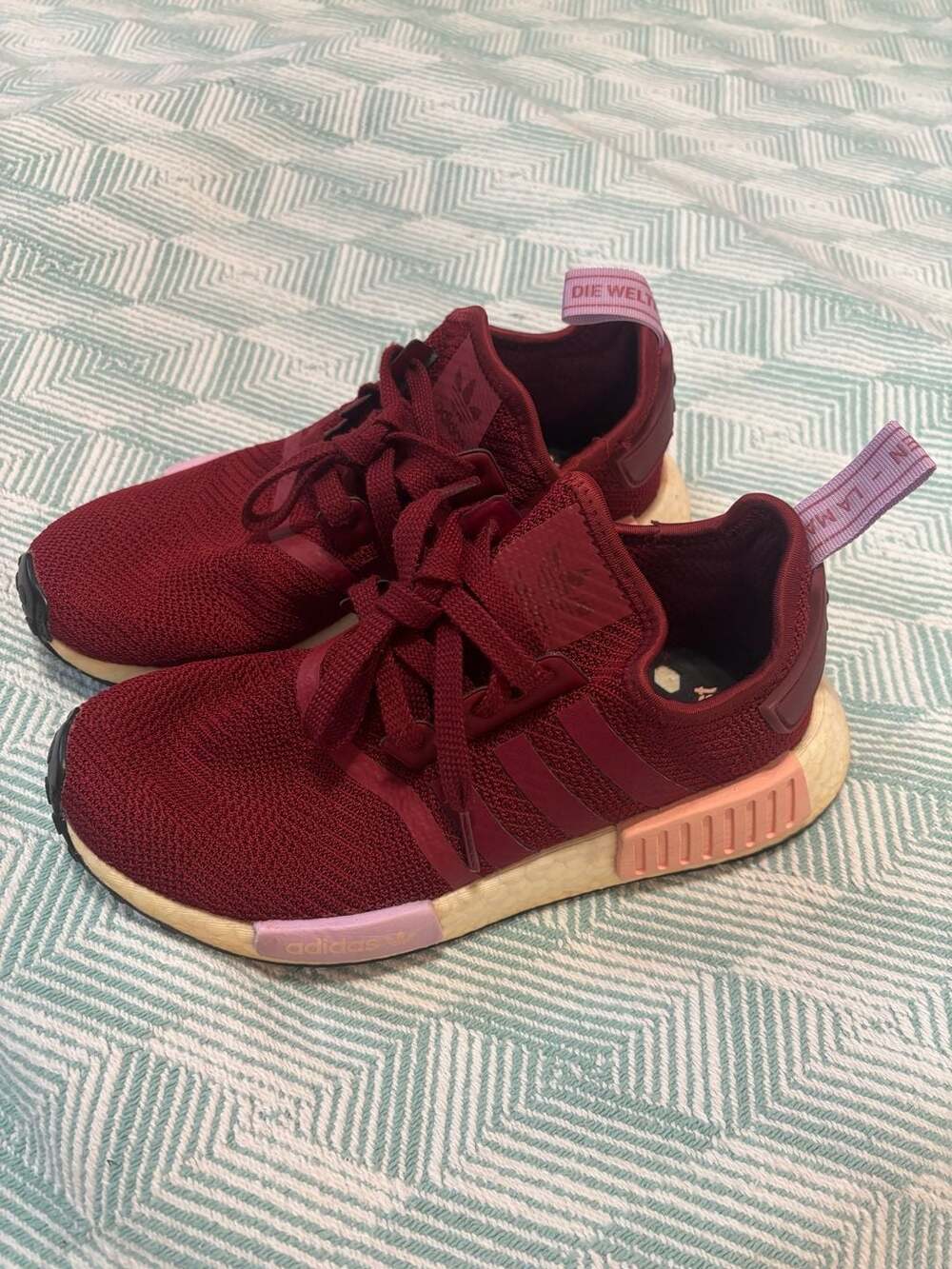 adidas NMD_R1 Maroon Trace Maroon Women's Size 6.5